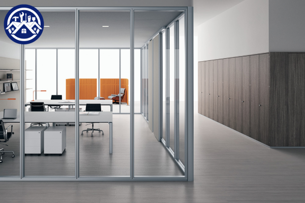 Aluminum & Glass Partition Making Aluminum & Glass Partition Making